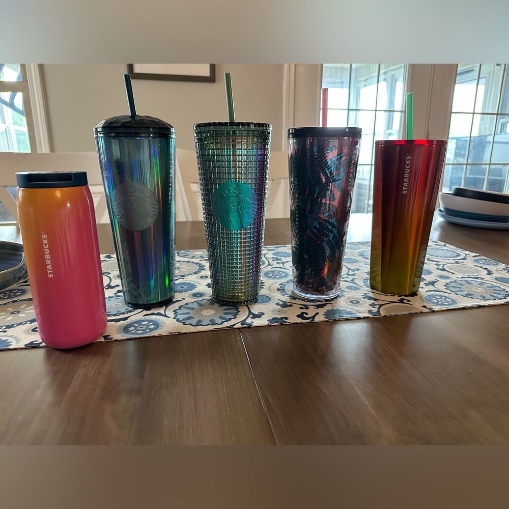 starbucks cups! all for $50 or $15 each